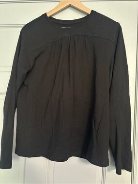 Pact Black Long Sleeve Tee